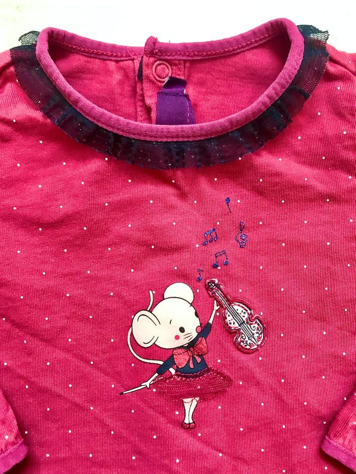 Haut souris violoniste 9mois (Sergent Major) - photo numéro 2