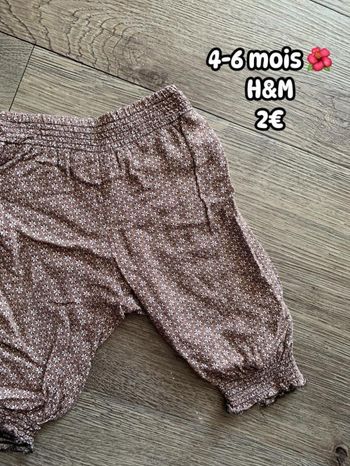 Sarouel 🌺 4-6 mois 🌺 H&M