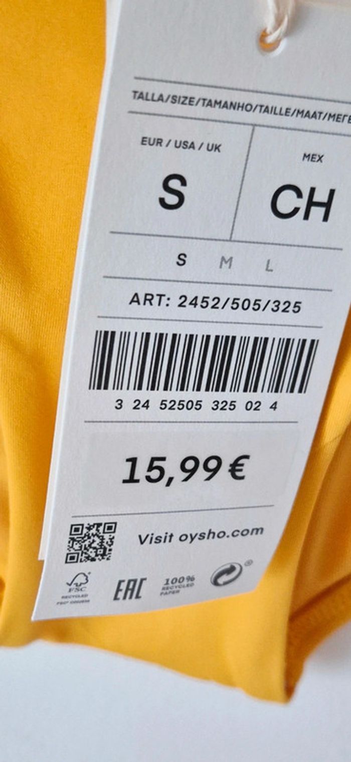 Bas de bikini Oysho Taille S - photo numéro 2