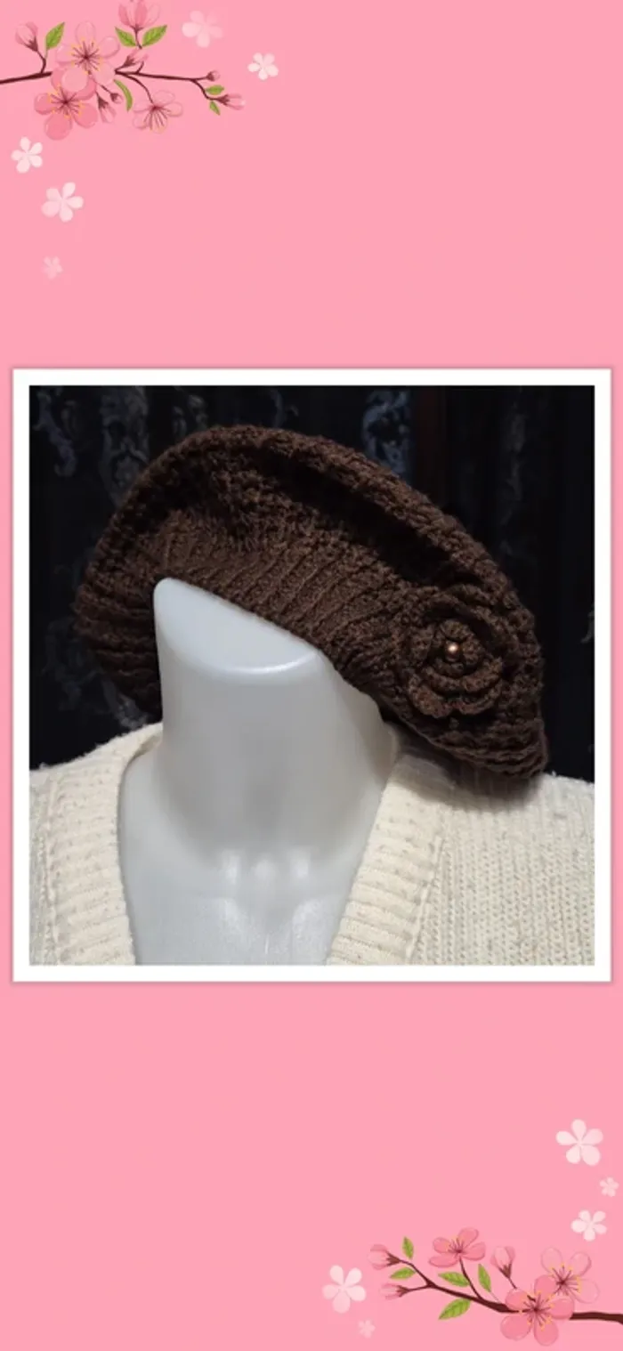 🤎 Béret/bonnet femme 🤎