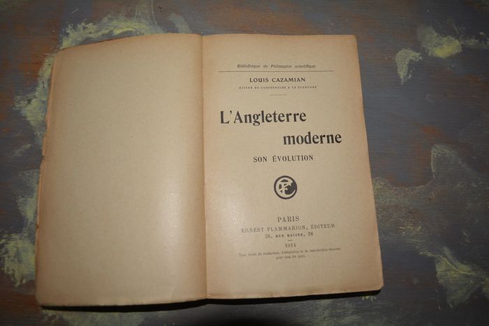 L'Angleterre moderne son évolution - louis cazamian - photo numéro 4