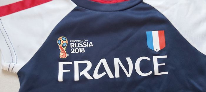 Tshirt manche courte France 4 ans - photo numéro 2