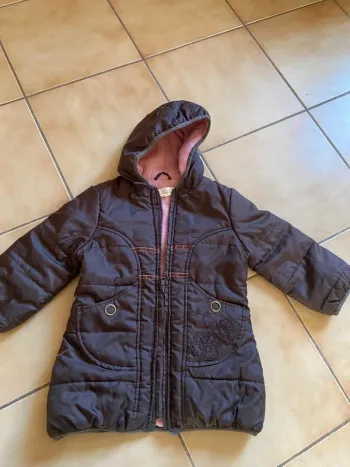 Manteau hiver fille 2 ans