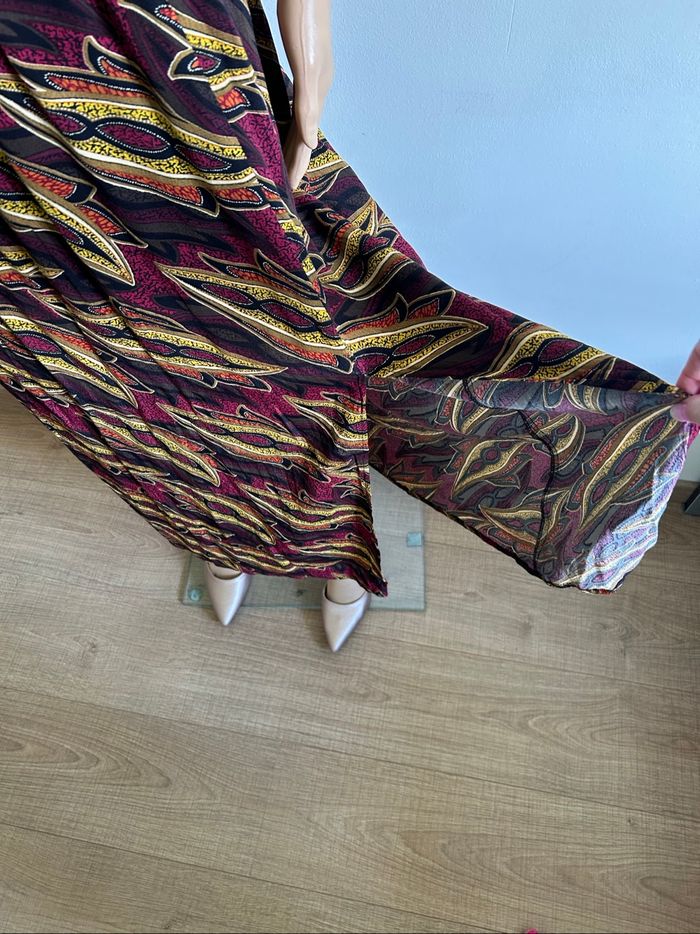 Robe longue imprimée neuve Orfeo taille XS - photo numéro 4