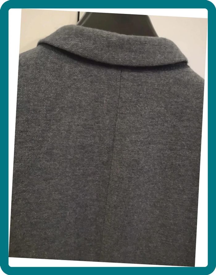 Blazer / Veste de costume Nöak bleu chiné taille 46 - photo numéro 3