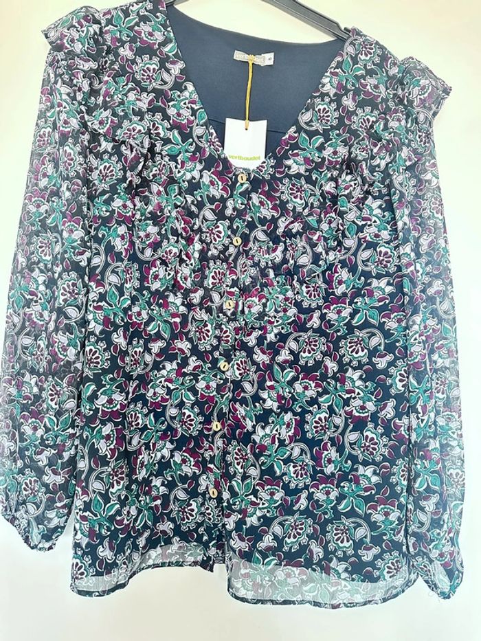 Blouse femme de vertbaudet maternité très beau tissu - photo numéro 3
