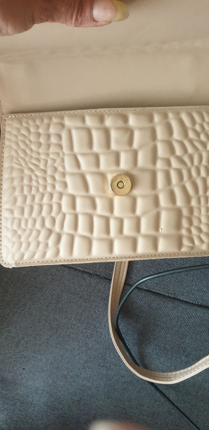 Sac à main crème - photo numéro 3