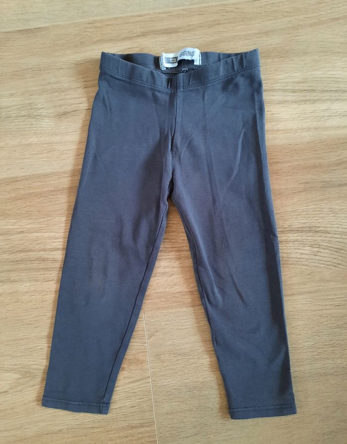 Legging long gris foncé Okaïdi 4 ans