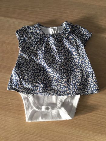 Body chemise fille liberty