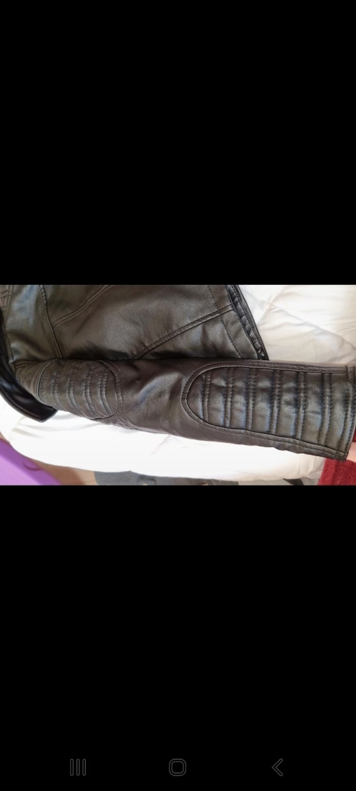 Manteau simili cuir - photo numéro 7