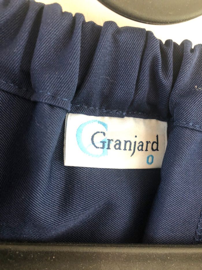 Pantalon de travail bleu taille 0 granjard - photo numéro 12