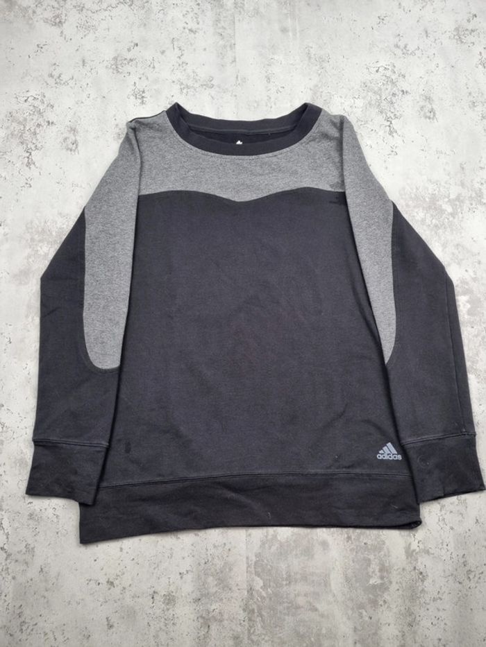 Sweat Adidas noir – Taille S Femme (mesures en photos) - photo numéro 3
