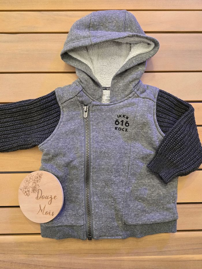 Manteau IKKS 12 mois sherpa