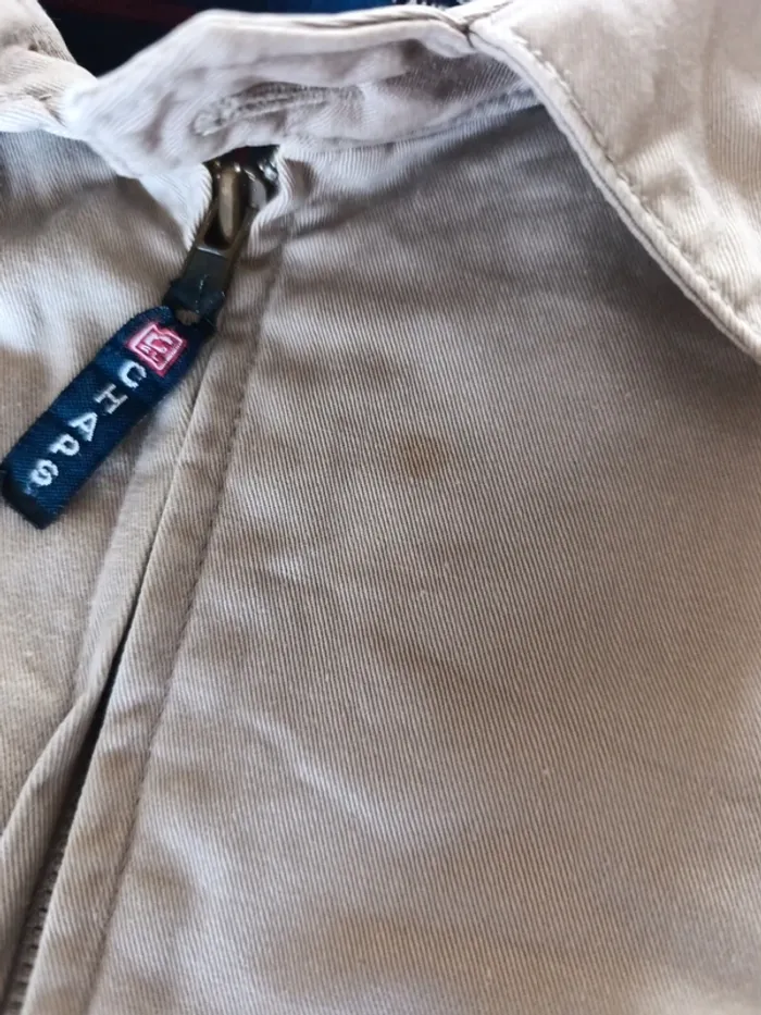 Veste chaps Ralph Lauren Harrington beige Taille XXL - photo numéro 6