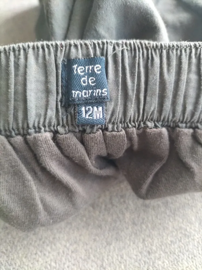 Ensemble t-shirt manches longues Jupe courte boule 12 mois - photo numéro 7