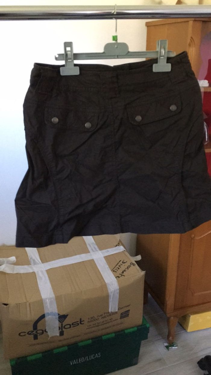 Jupe marron foncé - photo numéro 2