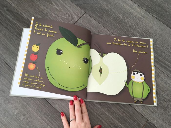 Livre "Le potager d'Emilie : La pomme" - photo numéro 2