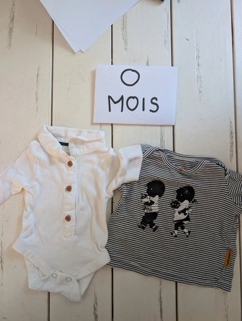 Ensemble naissance bébé garçon