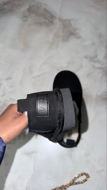 Mini-micro ugg noir
