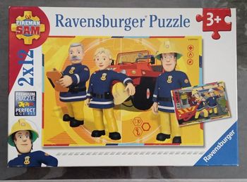 2 puzzle Sam le pompier
