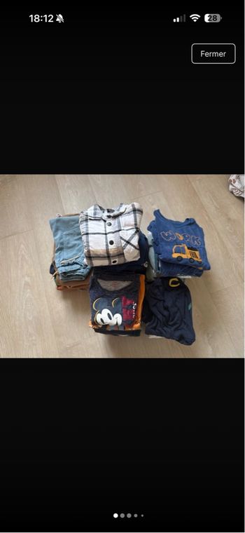 Lot vêtements 5 ans hiver garçon 