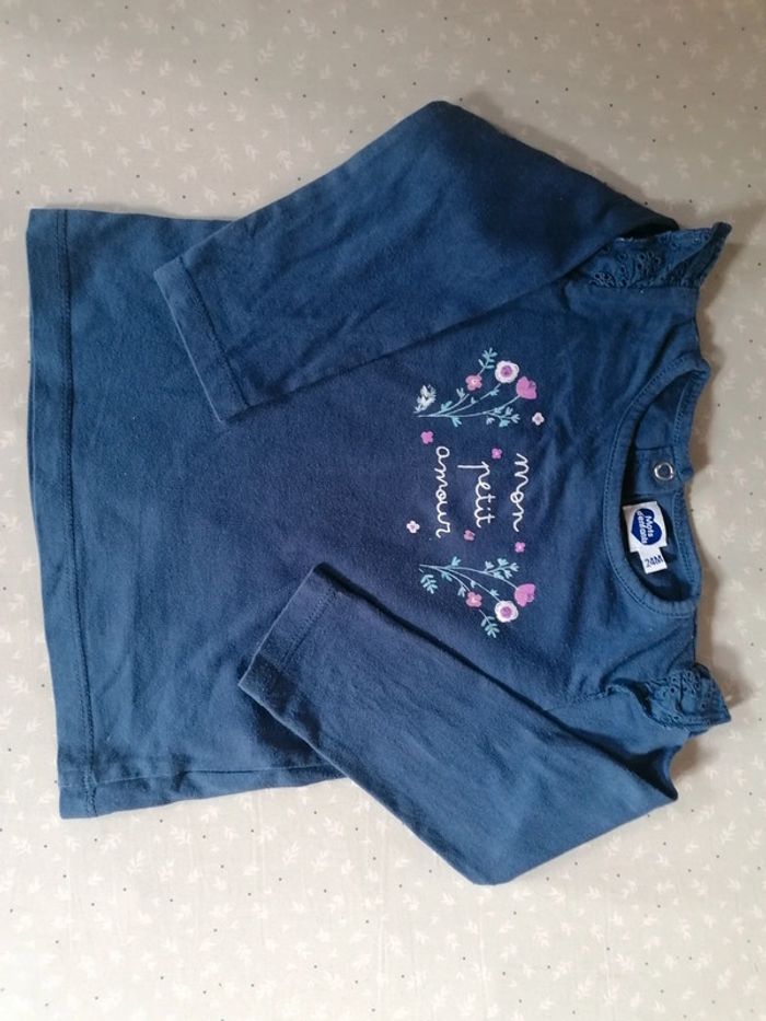 Ensemble fleuri Mots d'enfants 24mois - photo numéro 2