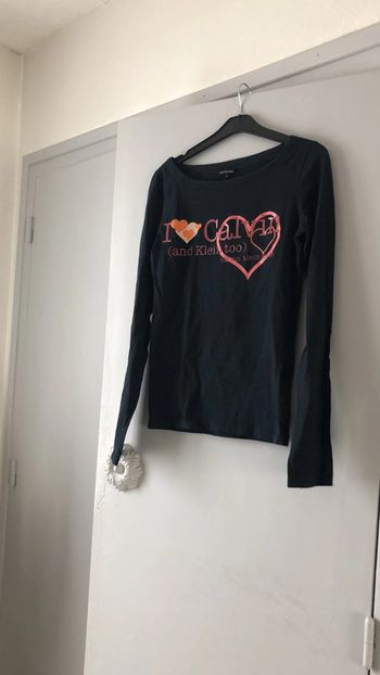 Teeshirt manche longue calvin klein