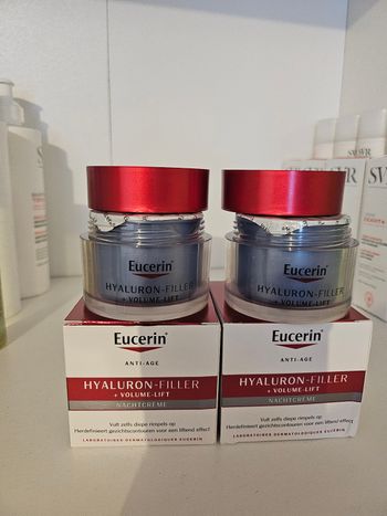 Lot Eucerin Hyaluron Filler + Volume Lift  soin de nuit