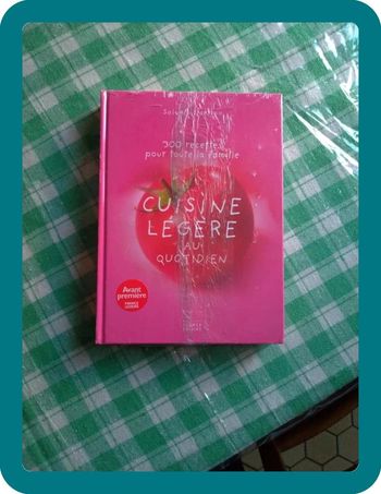 Livre de cuisine Cuisine légère au quotidien
