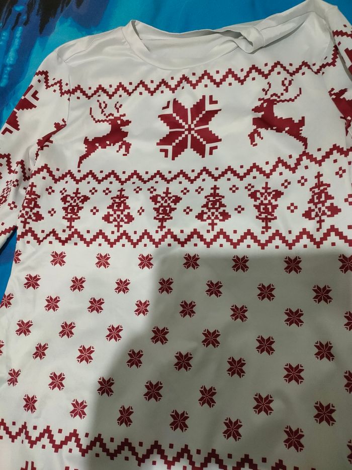 Lot de 2 robes mère/ fille motif Noël fille 6 ans et femme taille L - photo numéro 5