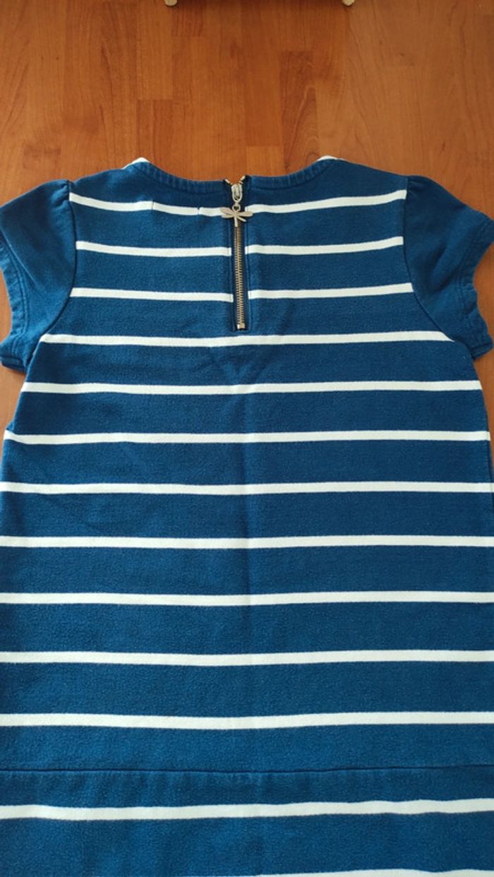 Robe courte à rayures taille 10 ans Verbaudet - photo numéro 6