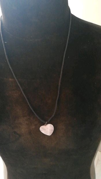 Collier fantaisie cœur