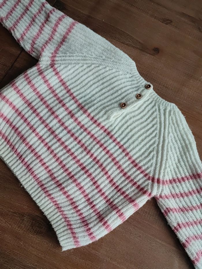 Pull fille type oversize - photo numéro 4