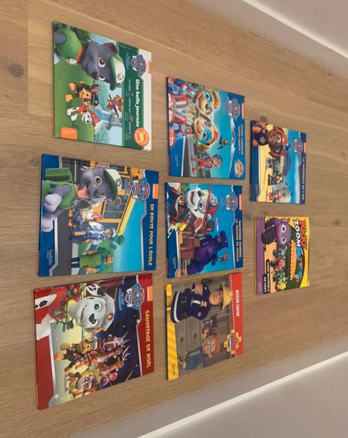 Lot 8 livre dont 6 pat patrouille