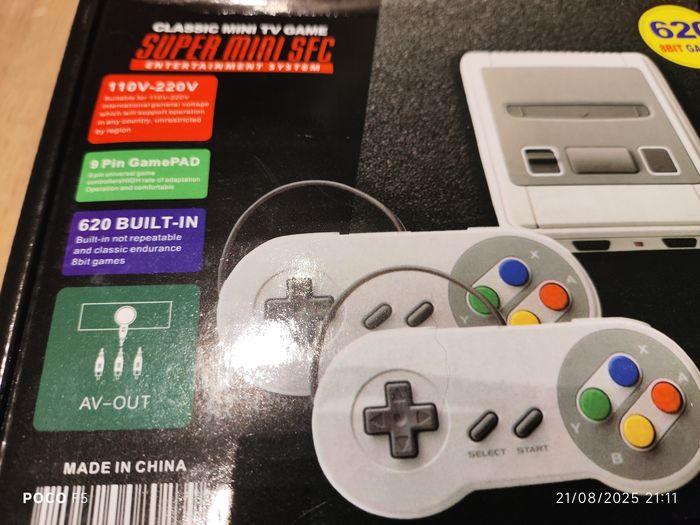 Super mini nintendo SFC Super Nintendo mini+ 620 Jeux HD+ mario - photo numéro 8