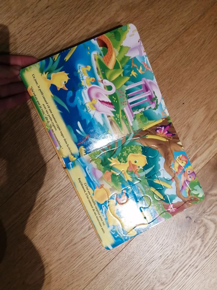 Livre puzzle le vilain petit canard - photo numéro 4