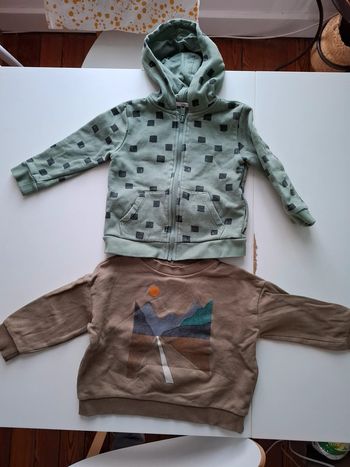 Lot de 2 pulls Monoprix Kids garçon 3 ans
