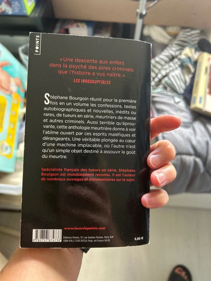 Livre « Moi serial killer » Stéphane Bourgoin - photo numéro 2