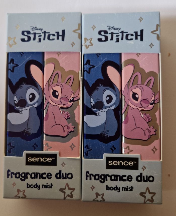 Lot de 2 brumes corporelles Stitch et Angel