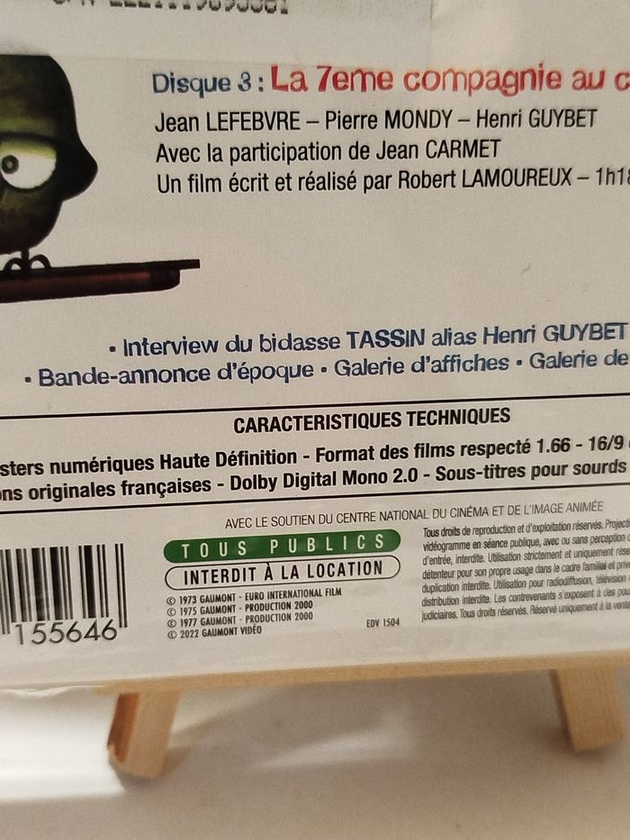 La 7 ème compagnie - Trilogie DVD (sous blister) - photo numéro 5