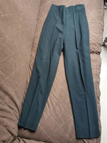 Pantalon noir taille haute petite taille