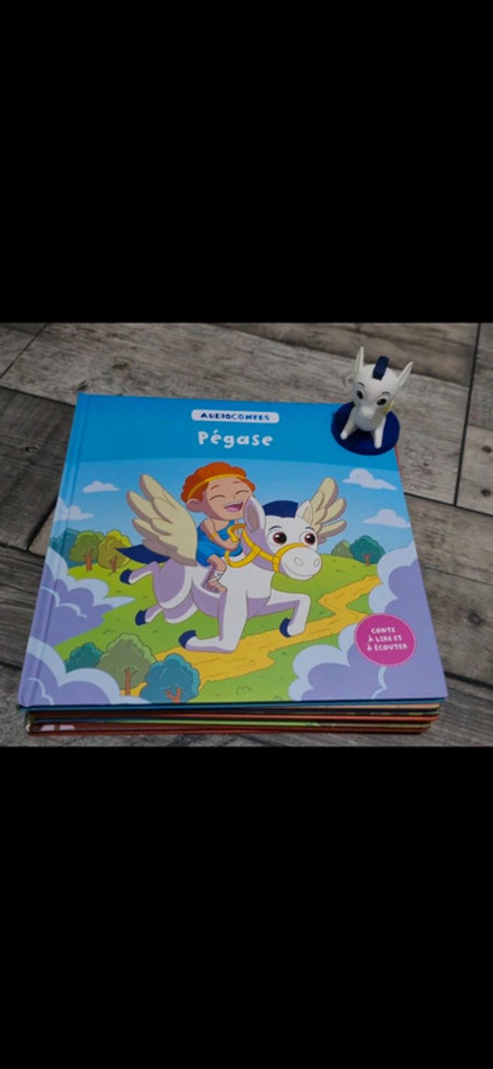 Hachette 60 Audioconte livre et figurine audio conte