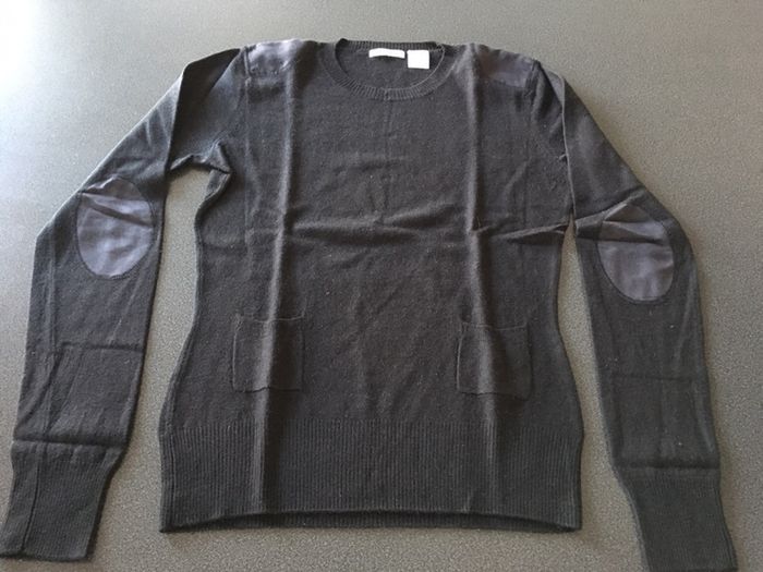 Pull laine noir Laura Clément 38/40