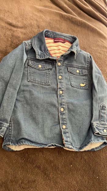 Chemise Sergent Major en 18 mois