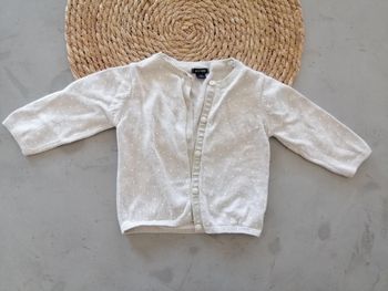 Gilet fille 6 mois Kiabi