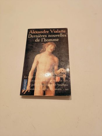 livre Dernieres Nouvelles De L'homme Vialatte Alexandre en tres bon etat ref EC