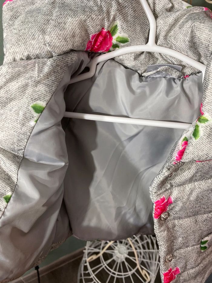 Ensemble fille 3 mois robe et manteau doudoune - photo numéro 7