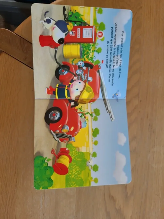 Histoire à écouter Léon et son camion de pompiers - photo numéro 2