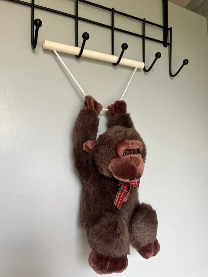 Peluche singe à suspendre - photo numéro 2