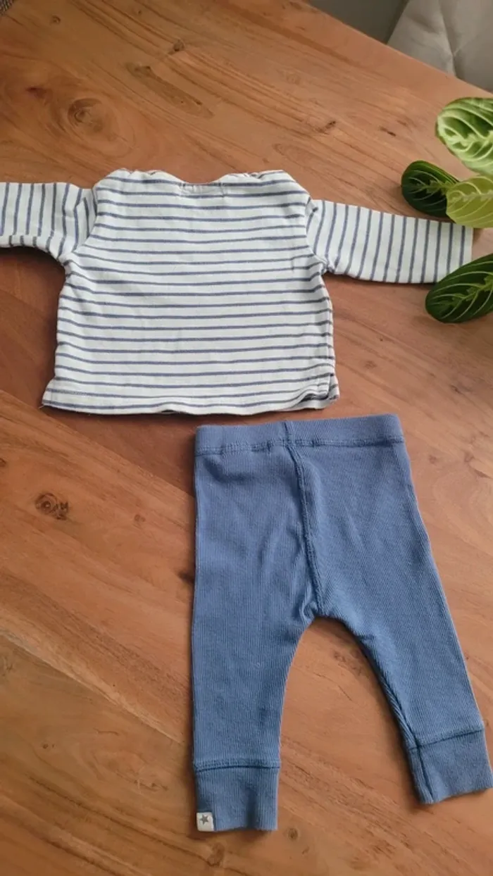 Ensemble garçon Zara 1-3 mois - photo numéro 3